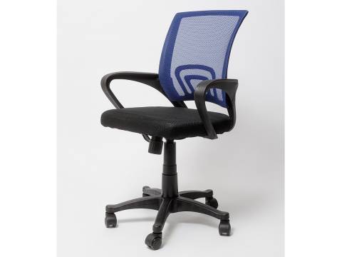 Кресло офисное OC 9030 черно-синий
