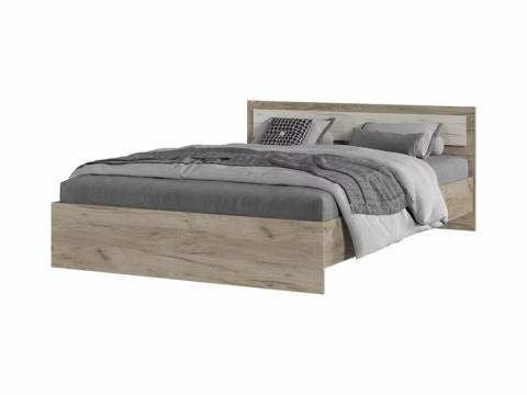 Кровать Гармония 140х200 см Дуб крафт