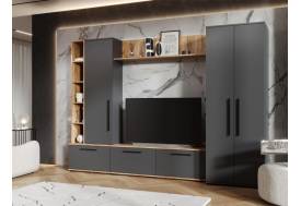 Гостиная Леванте Дуб Вотан/Графит
