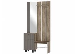 Прихожая Олива ПР-04 Дуб каньон/MF14 муссон софт