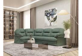 Угловой диван Квин 6 Ultra Olive без механизма левый