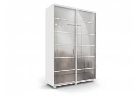 Шкаф-купе Стильный ОС 12-6-11 двухдверный белый