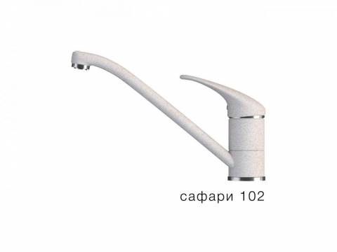 Смеситель для кухни низкий Эко Tolero Сафари 102