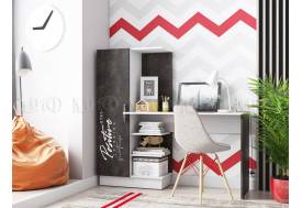 Стол компьютерный №1 с фотопечатью Вега NEW позитив